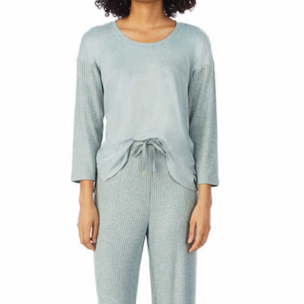 Carole Hochman Midnight Green Ladies' Plus 2-pc Lounge Set - Sz XXL/2XL -NEW